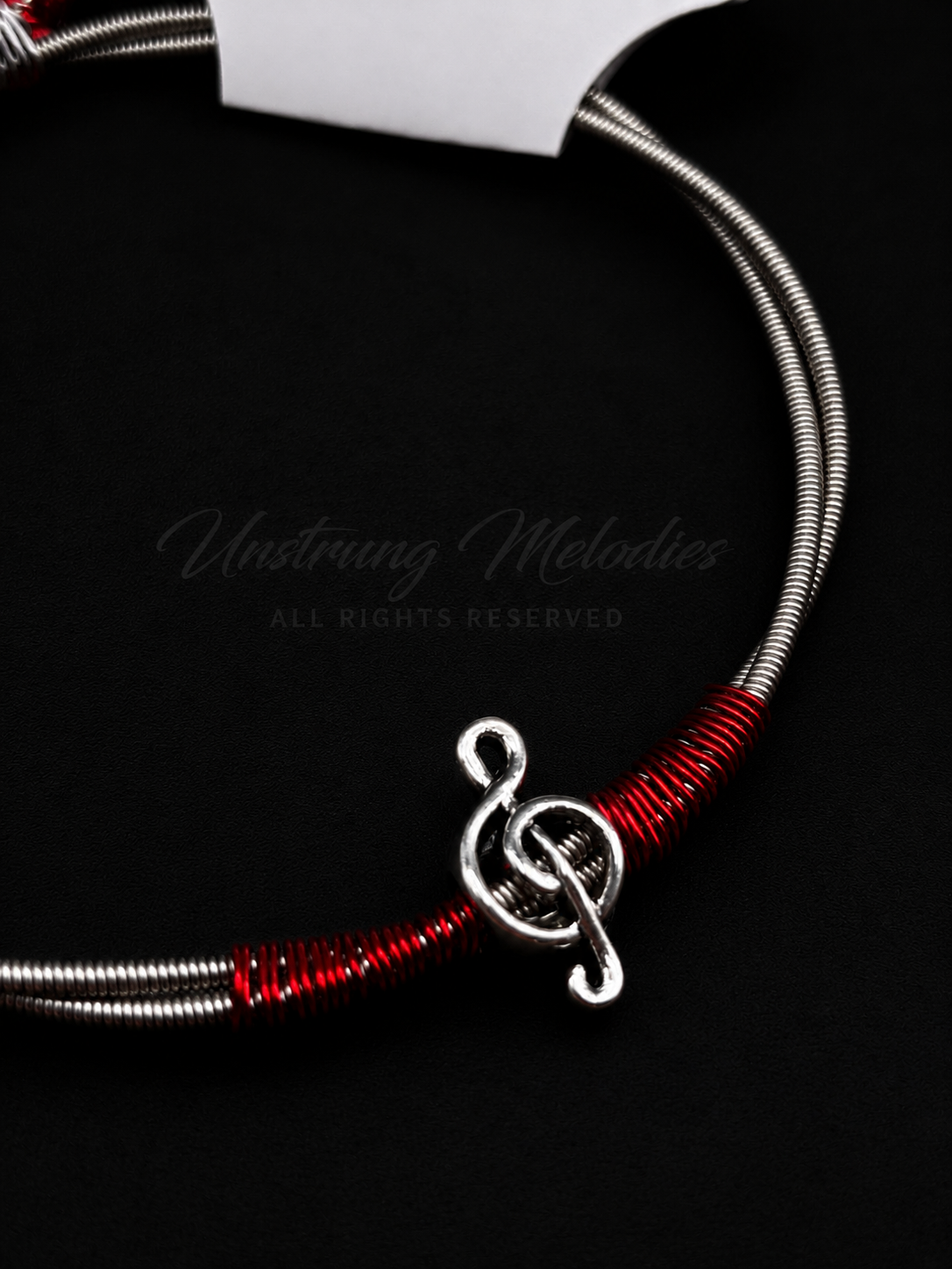 Guitar string bracelet