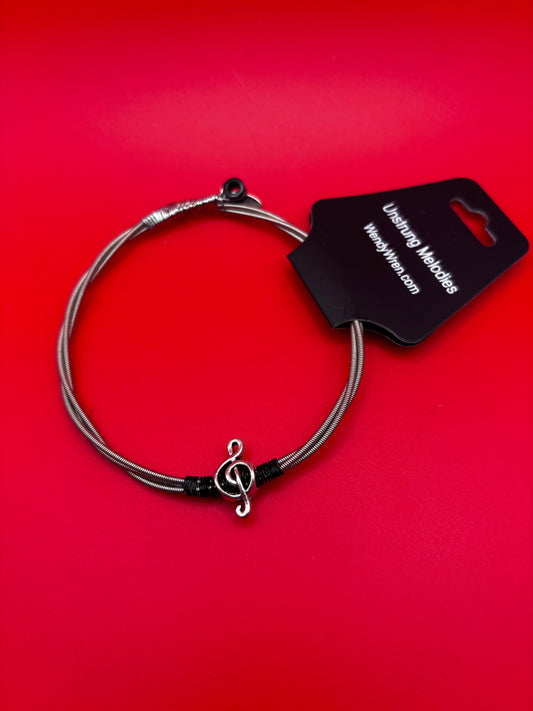Guitar string bangle