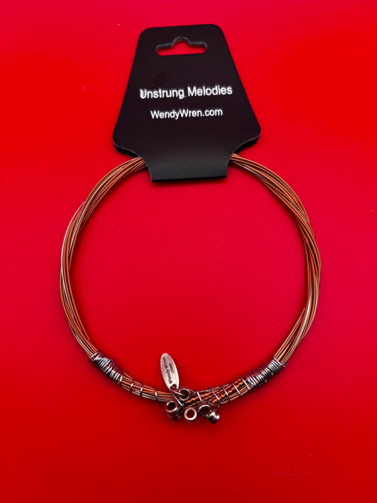 Guitar string bangle