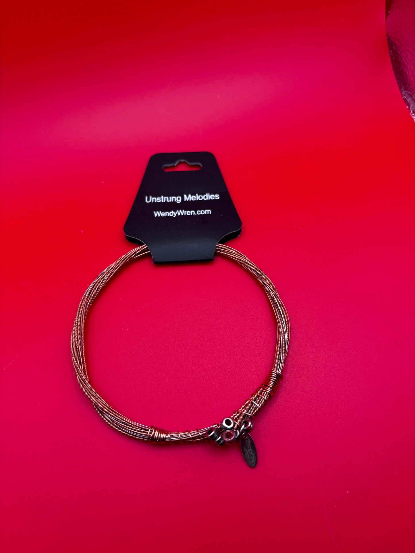 Guitar string bangle
