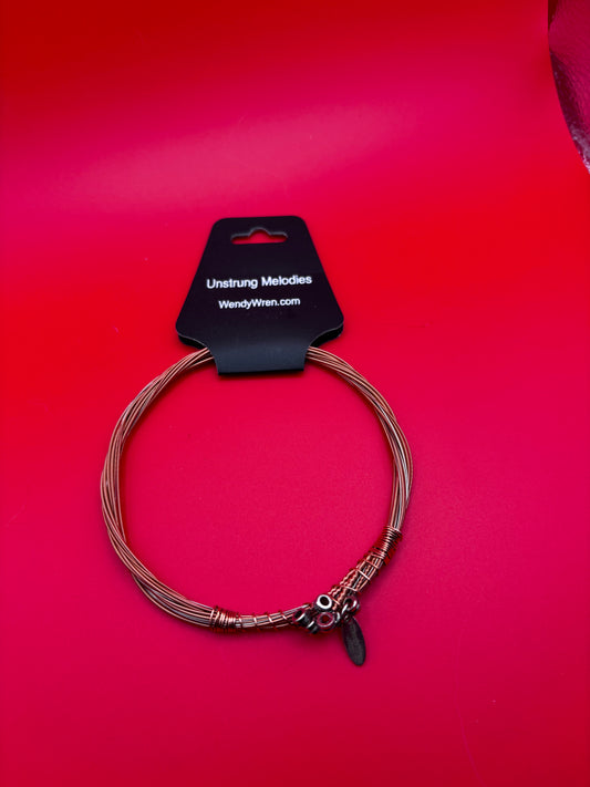 Guitar string bangle