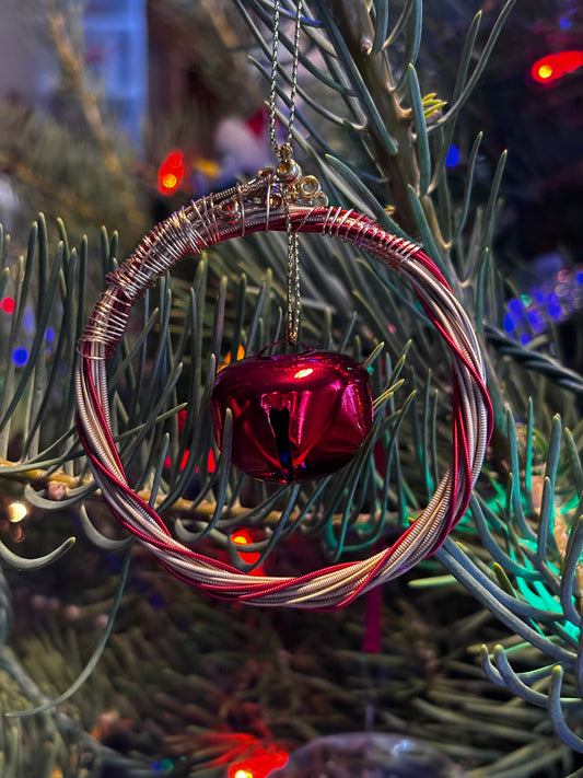 Guitar String Christmas Ornament