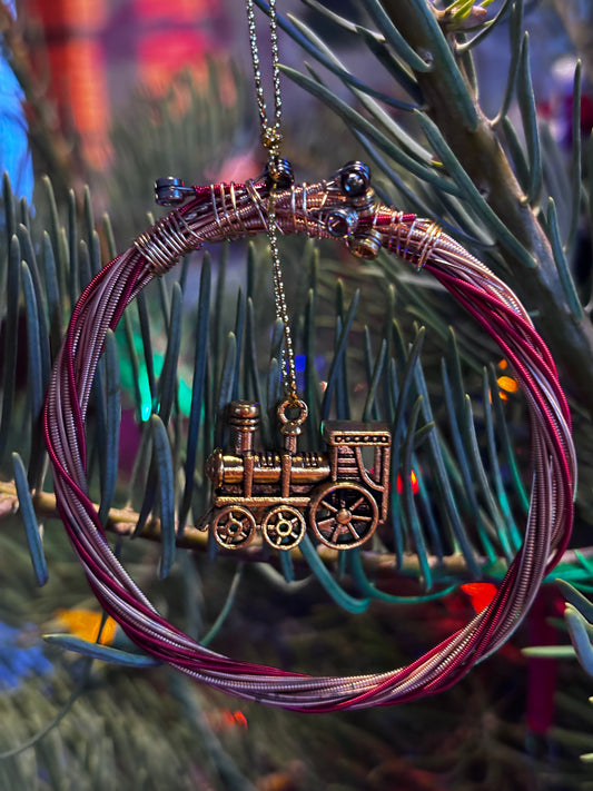 Guitar String Christmas Ornament