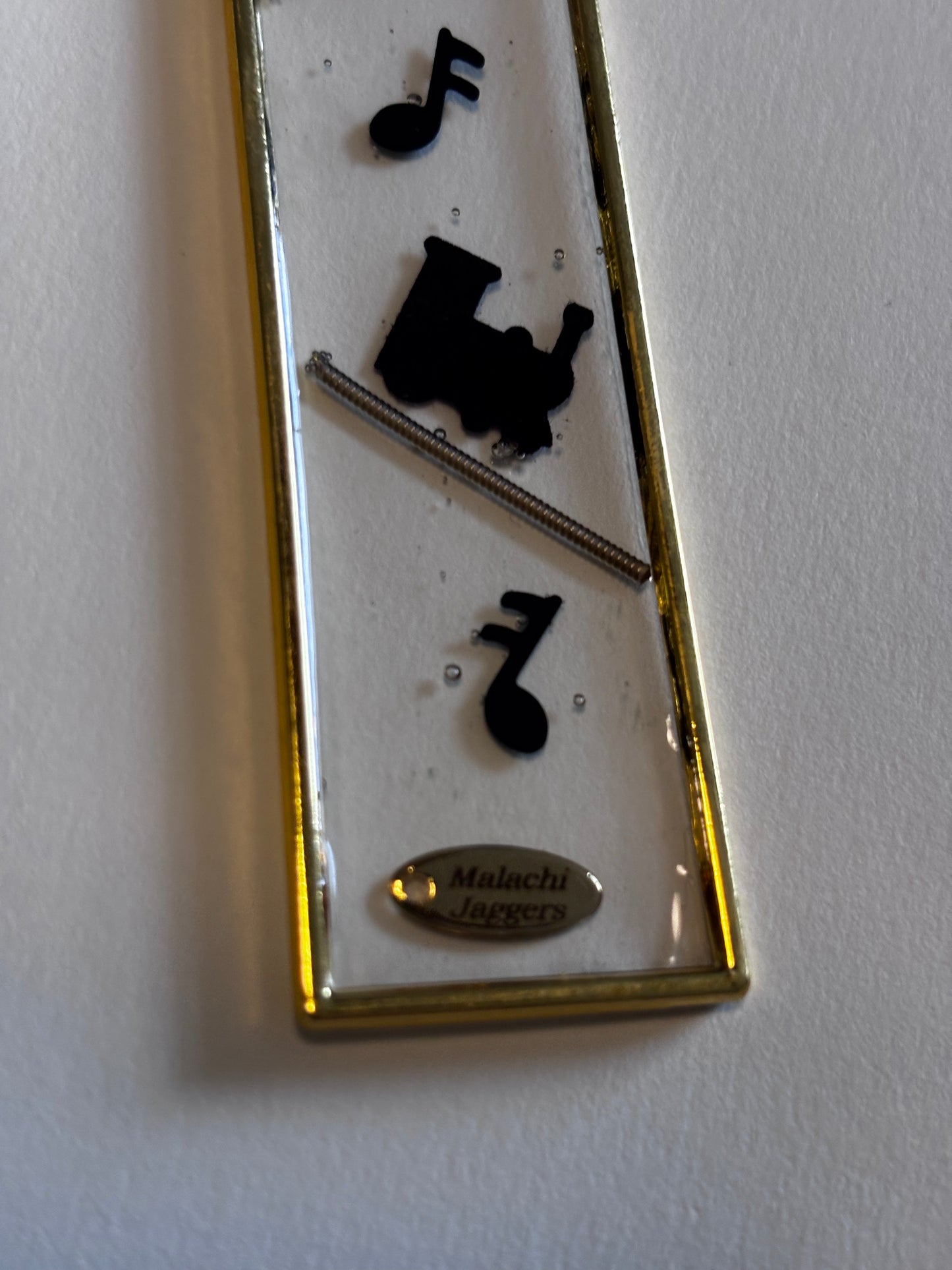 Ride This Train Resin Bookmark
