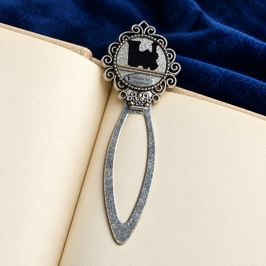Silver Train Bookmark