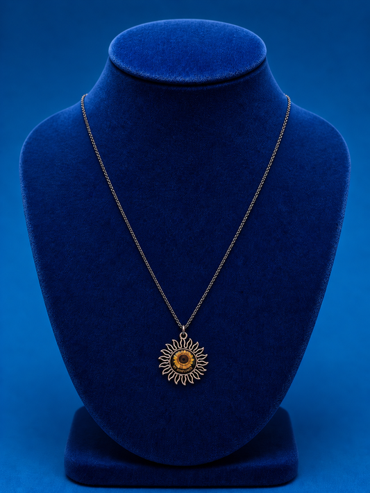 My Sunflower Pendant necklace