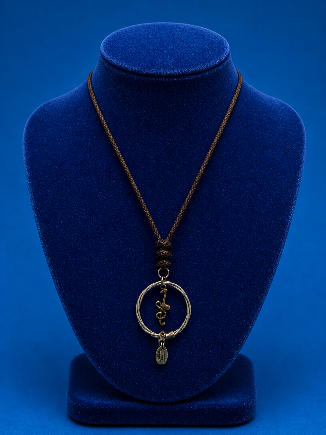 Guitar string Pendant necklace