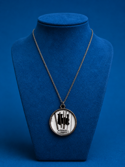 Guitar String & Resin Necklace